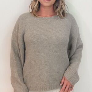 Women's Cozy Gray Sweater